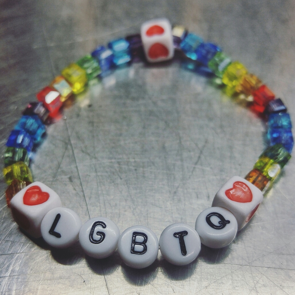 LGBTQ Gay Pride Rainbow Bracelet